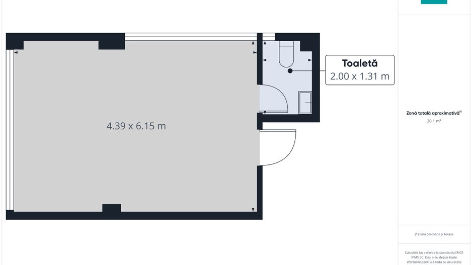 Spațiu de birouri de închiriat – Zona Intim - Poză 6