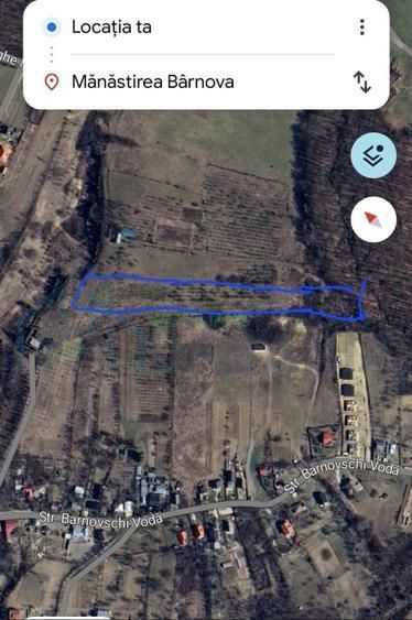 Teren de vânzare în zona Mănăstirii Bârnova, județul Iași – 11.221 mp, intravilan - Poză 1