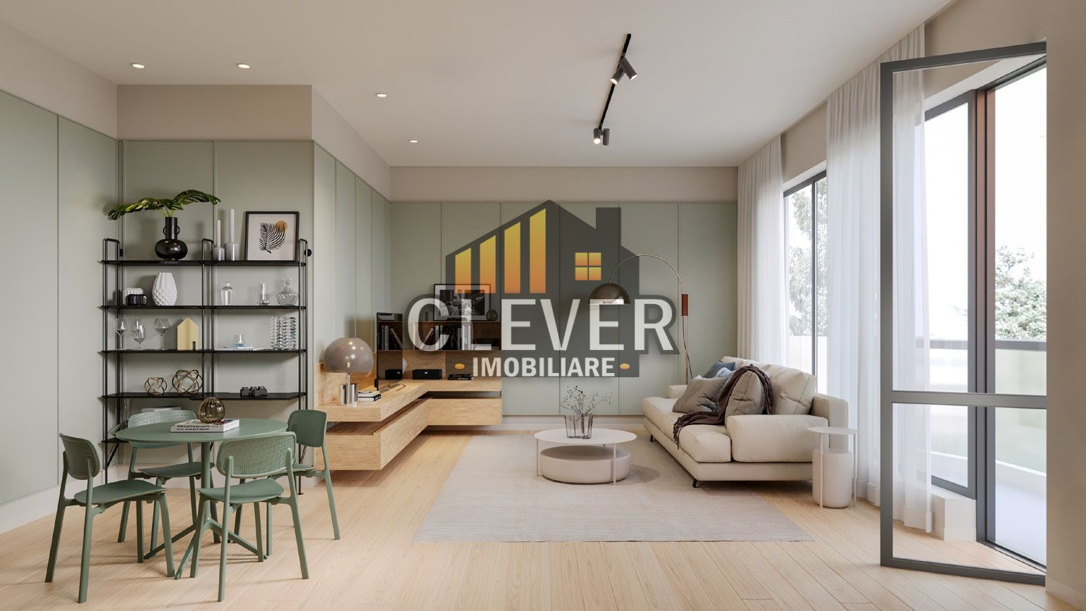 Apartament 3 Camere, 83 mp + Balcon 15 mp, Etajul, Finisaje Premium - Poză 5