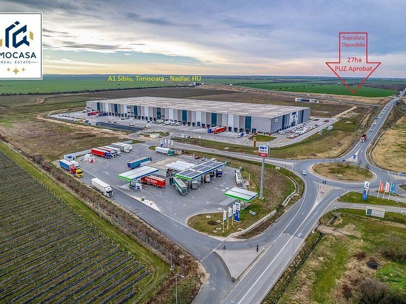 Parcele Teren industrial hale Arad sud, DN69, A1, Centura Sud-Est, PUZ - Poză 2