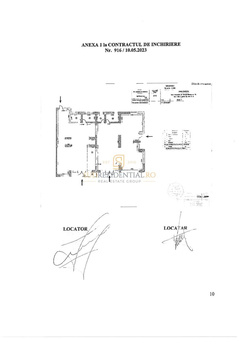Spațiu comercial 240 mp, vitrină stradală, Metalurgiei Park, Sector 4 - Schiță 20