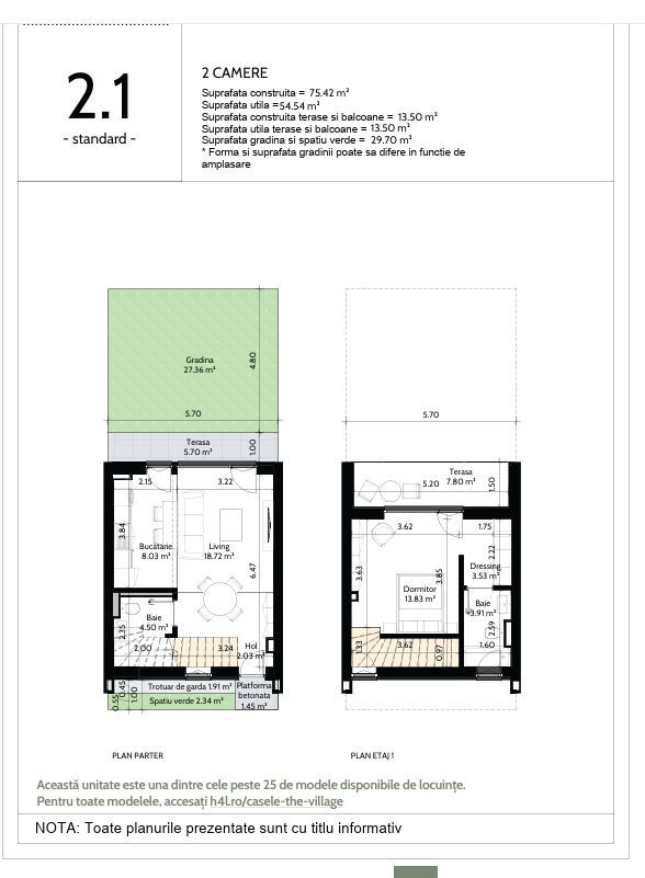 H4L VILLAGE, duplex, 0% comision - Poză 5