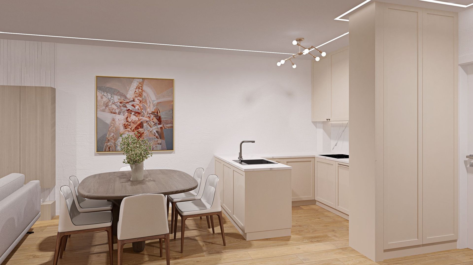 APARTAMENT 3 CAMERE | UNIRII | PROIECT NOU - Poză 3