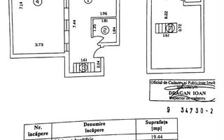 Duplex 2 camere // terasa 30mp // zona case // Trapezului // Pallady - Schiță 13