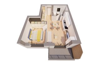 Apartament 2 camere NOUL BLOC R39 COMISION 0 ARED lânga AFI - Poză 1