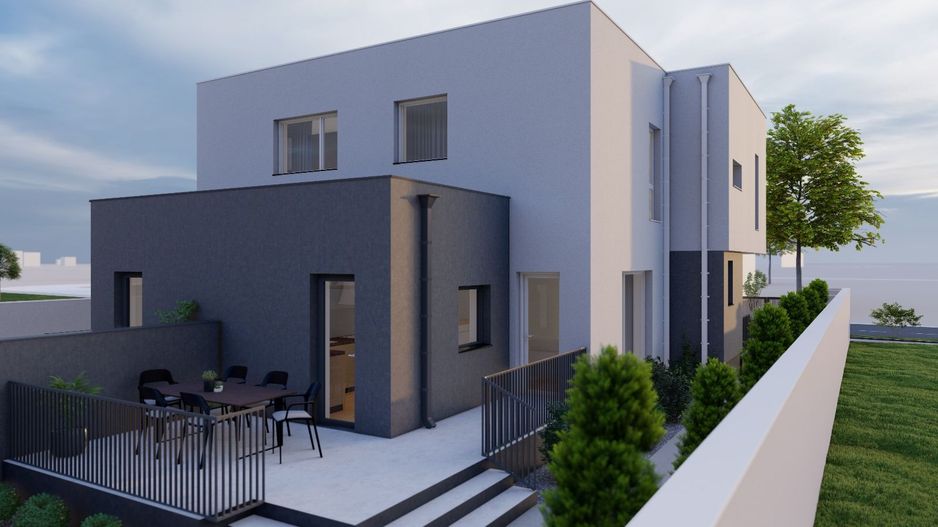 Duplex asimetric-pozitionare excelenta Sacalaz - Poză 7