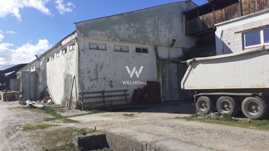 Spatiu industrial-baza depozitare cu cale ferata-Arpasu de Jos - Sibiu - Poză 1