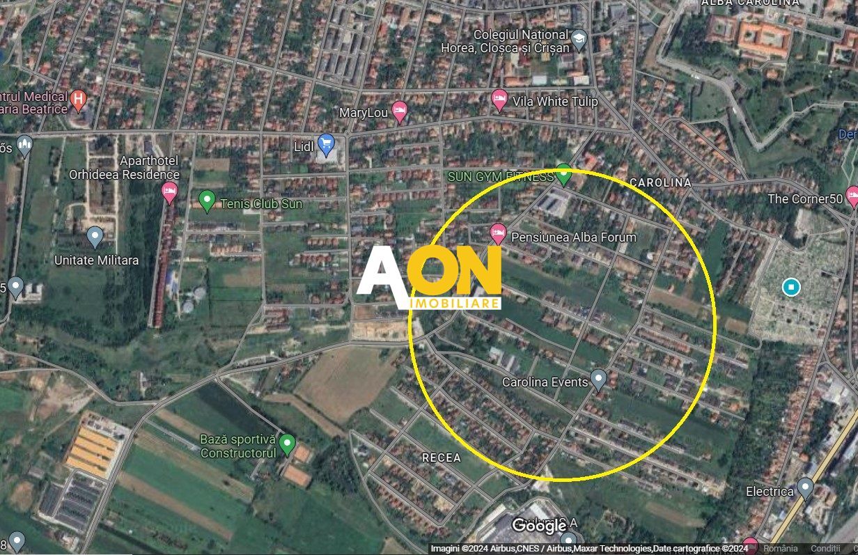 Teren intravilan, 943 mp, deschidere 34 mp, langa case, zona Cetate - Poză 1