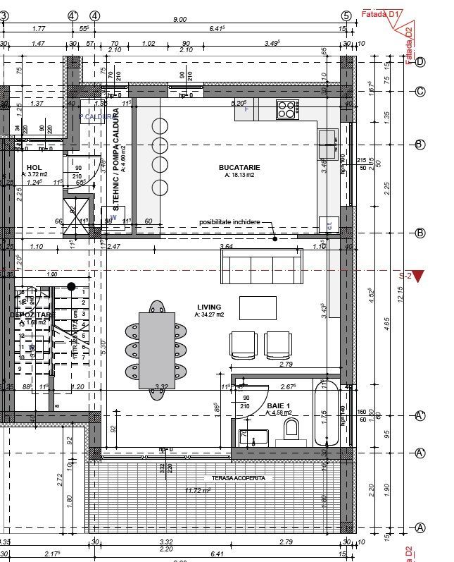 Casa de vanzare - Proiect nou in Sura Mica - Sibiu - Schiță 8