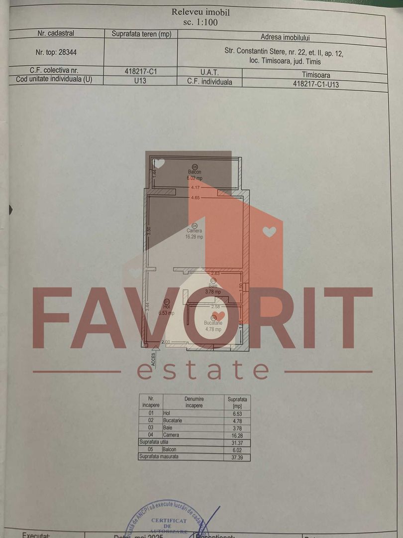 1 camera, decomandat | etaj 2 | centrala proprie | balcon | zona excelenta - Poză 8