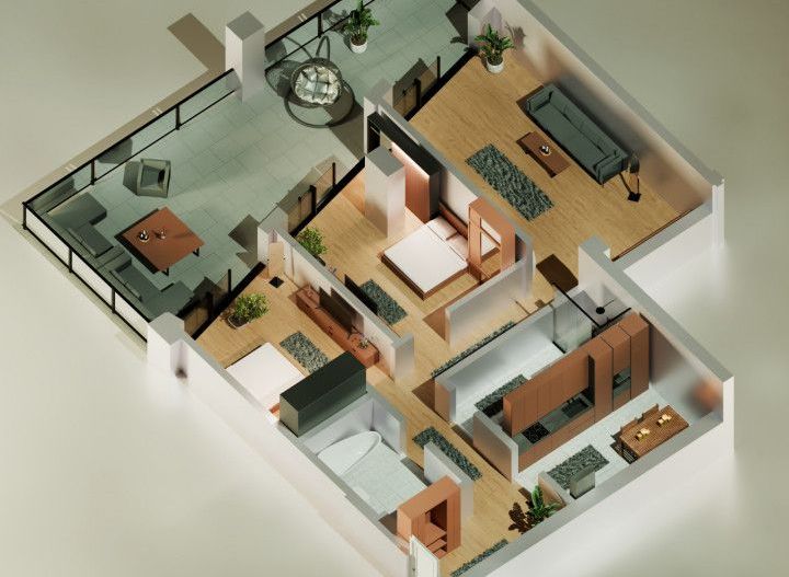 Tomis Nord - Vanzare apartament decomandat cu 3 camere, bloc nou. - Poză 3