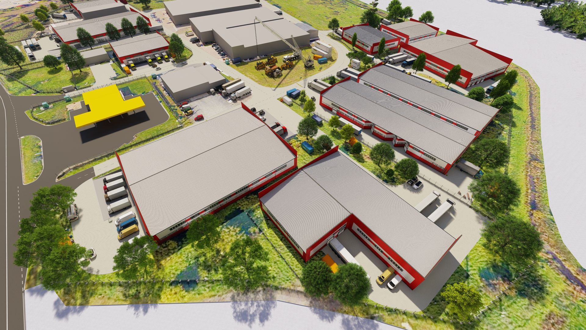 Teren industrial 9000 mp în Parcul Industrial UTA2 Arad - Poză 1