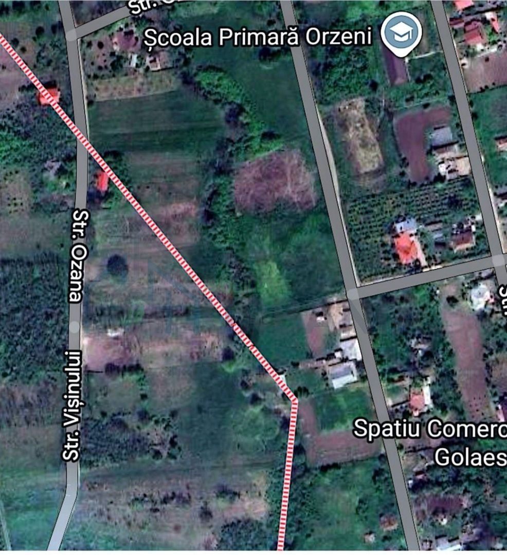Teren intravilan de 500 mp în sat Orzeni, comuna Holboca - Poză 1