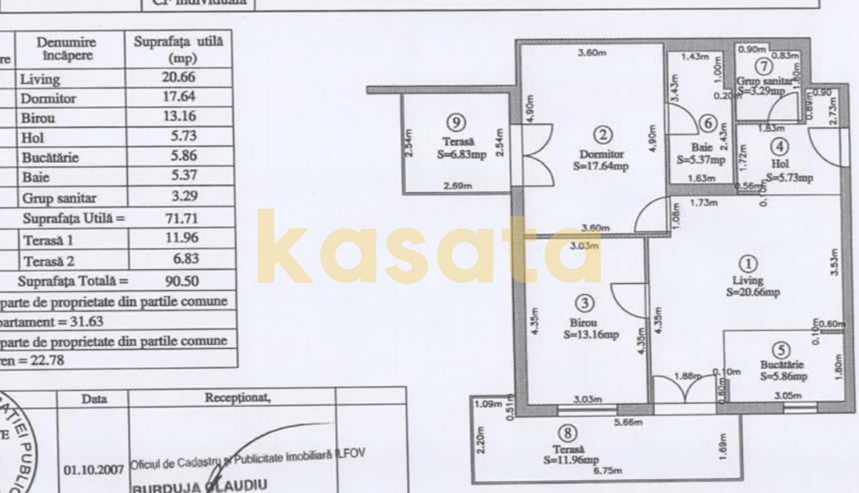3 camere I NorthPoint Corbeanca I 90mp I parcare I mobilat si utilat - Poză 21