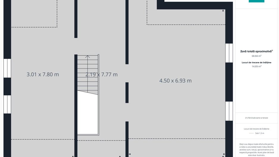 Casă în Izvin – 90 mp utili, curte 500 mp, la roșu - Poză 18