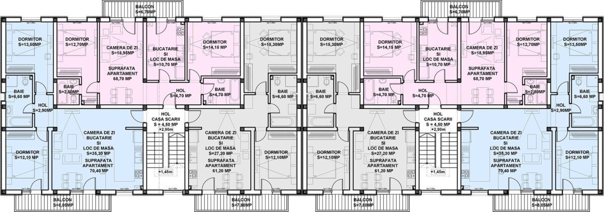 Apartament 3 camere Dedeman, Doamna Stanca, Sibiu - Schiță 13