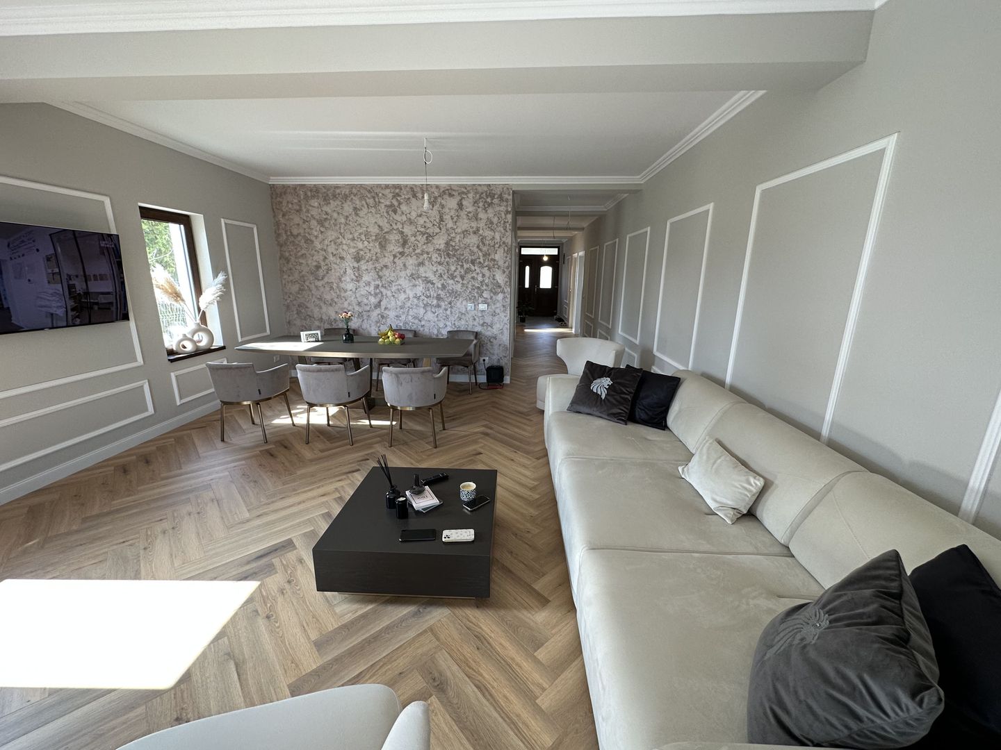 Duplex despartit prin spatiu tehnic  - teren 500mp - Poză 24