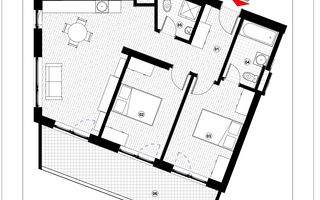 Tomis Plus - Celine Elegance - Vânzare apartament cu 3 camere, etaj 10. - Poză 16