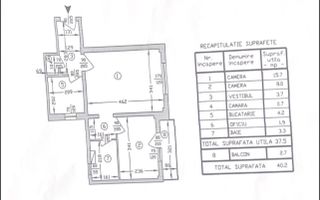 Apartament 2 camere TEI I Parc - roata I renovat total 2025 I 40 mp - Poză 3