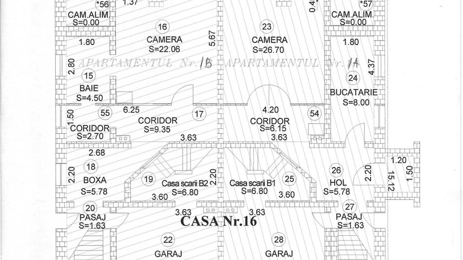 Casa S+P+2E - (posibilitate apartamentare) zona central - Poză 7