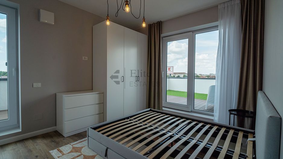 Apartament cu 2 camere de inchiriat EAS cu o terasa de 44 mp - Poză 13