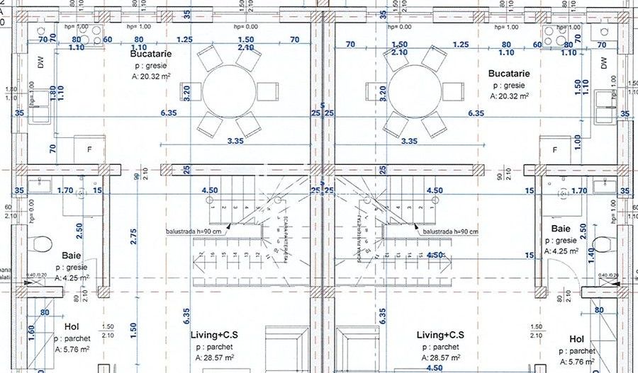 Casă nouă, cu pivniță, pod și 3 dormitoare – situată pe colț - Cisnadie - Schiță 17