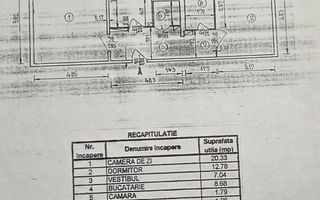 2 camere cu rentrala Sebastian - Schiță 15
