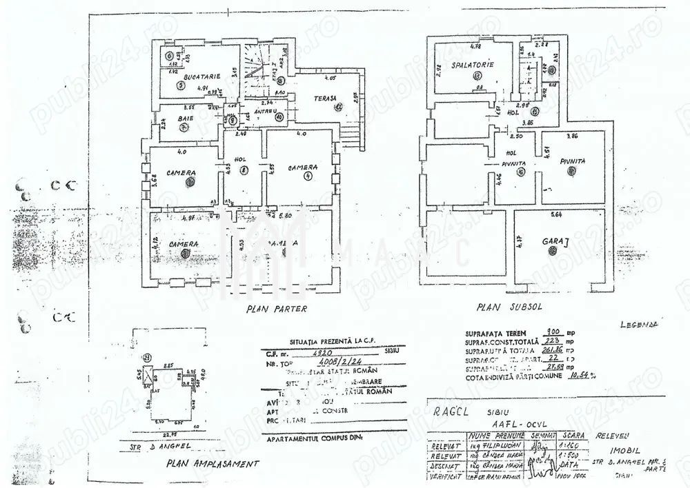 Casă 4 camere | Sub Arini, Sibiu | duplex, curte 450 mp - Poză 1