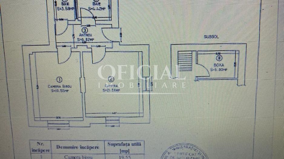 Spatiu De Birouri | 68 Mp | 2 Camere | Parcare | Zona Piata Cipariu - Poză 6