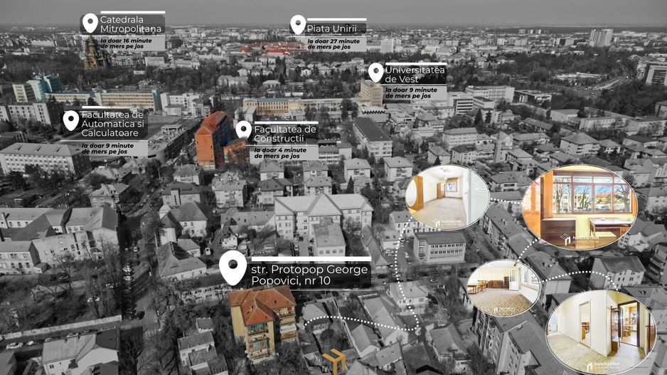 Apartament 2 camere, 68 mp  Central - Univ. Politehnica- Comision 0% - Poză 20