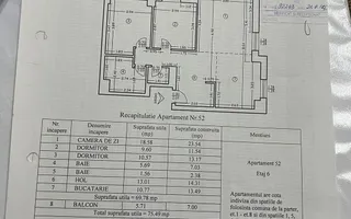 Apartament 3 camere, 2 băi, etaj 6, mobilat – Green Park, Tătărași - Poză 16