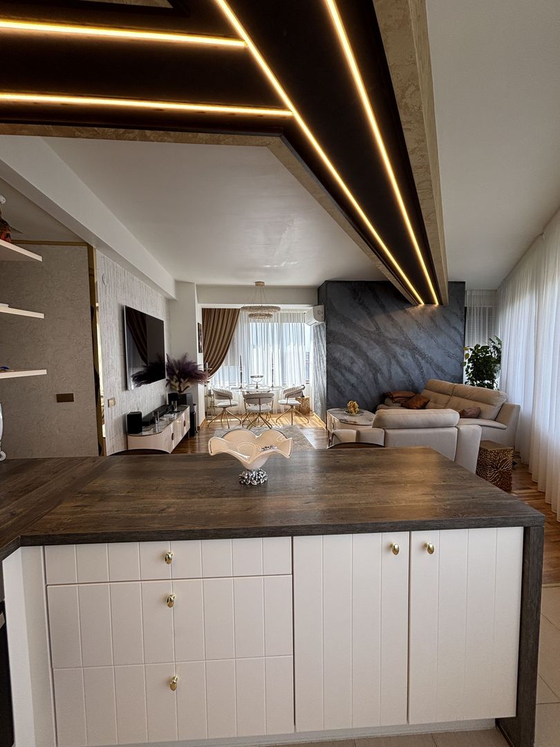 Apartament spectaculos 120 mp | Panorama către oraș | 2 Locuri Parcare - Poză 16
