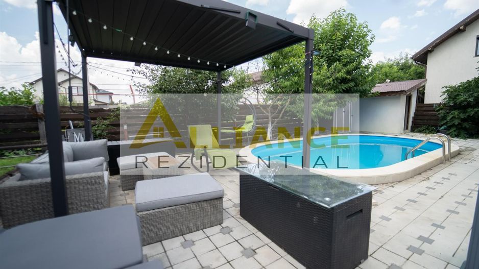VILA MOBILATA si UTILATA- jacuzzi piscina incalzita - Poză 3