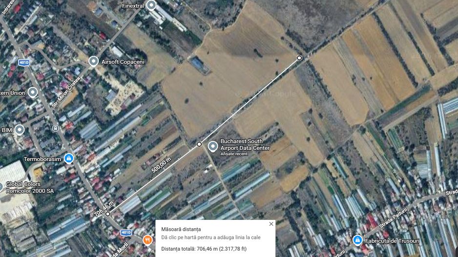 Teren Intravilan de vanzare 4000 mp Copaceni Strada Constantin Duma - Poză 2