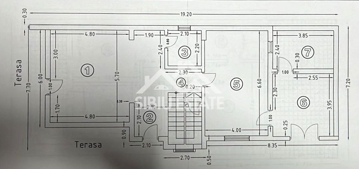 Casa Sibiu, terase panoramice, garaje, teren mare, Sura Mica - Poză 32