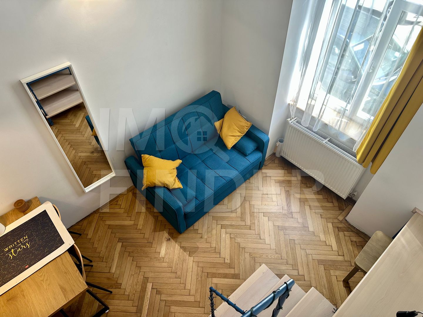 Studio cochet cu zonă de dormit și curte interioară, în centrul Clujului - Poză 5
