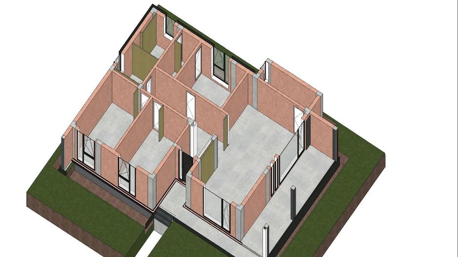 Casă pe parter, 260 mp, teren 1434 mp | Balotești - Poză 9