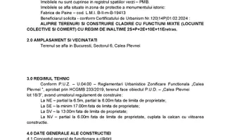 Teren cu Autorizatie de Construire | Calea Plevnei | 68 apartamente - Poză 19