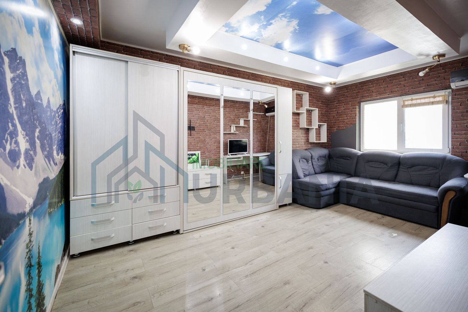 Apartament 2 camere decomandat de inchiriat, etaj 3/4, zona Alexandru cel Bun – mobilat si utilat premium - Poză 3