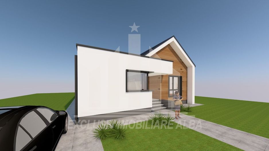 Casa individuala de vanzare, Alba-Micesti - Poză 1