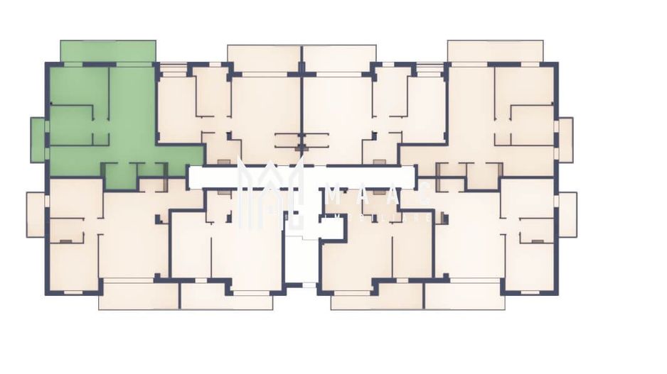 Apartament 3 camere | Balcoane 15.1 mp | Etaj 1 | Turnisor - Poză 6