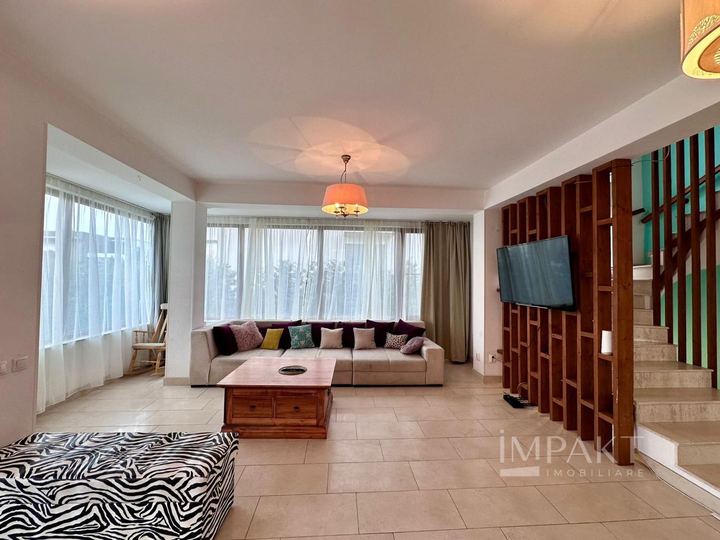 Vilă modernă 230 mp, teren generos 1000 mp, garaj, Iris - Poză 3