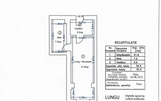 Studio, Pipera, oportunitate investiție - randament 6,2% - Poză 14