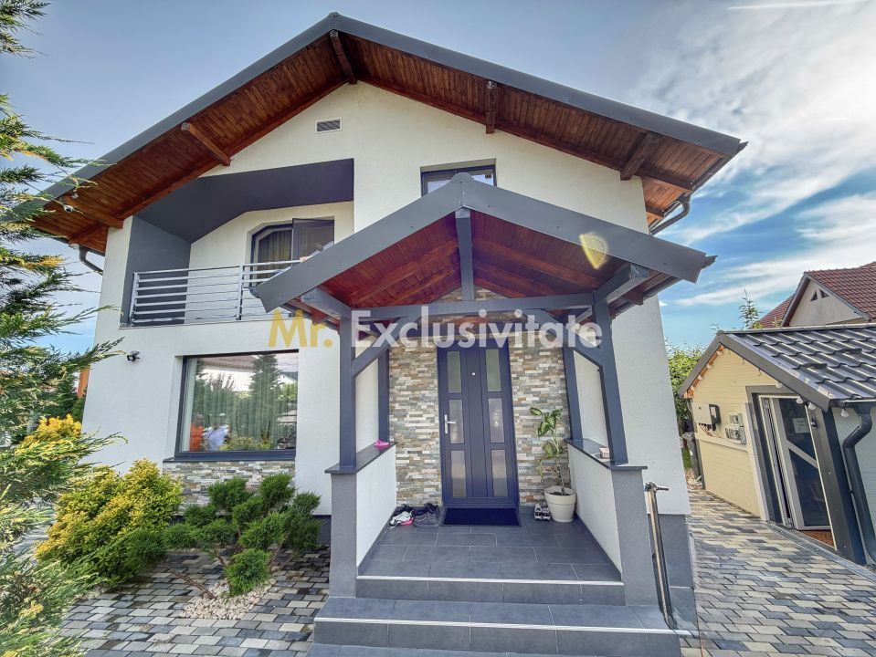 Casa moderna la cheie cu teren 485 mp Stefanesti - Poză 3