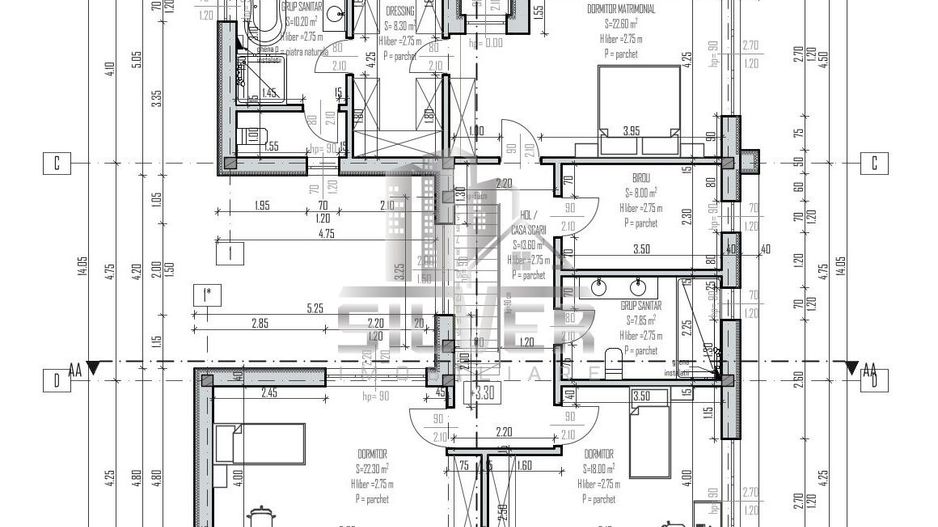 Casa exclusivista/279 mp+80 mp sp.dep./zona Wonderland. - Poză 6