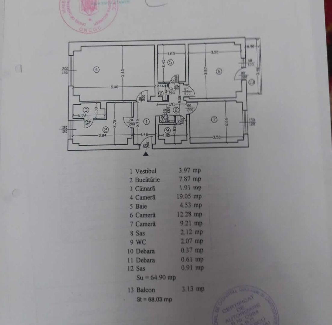 Vanzare Apartament 3 Camere Sos Mihai Bravu / Kaufland - Poză 2
