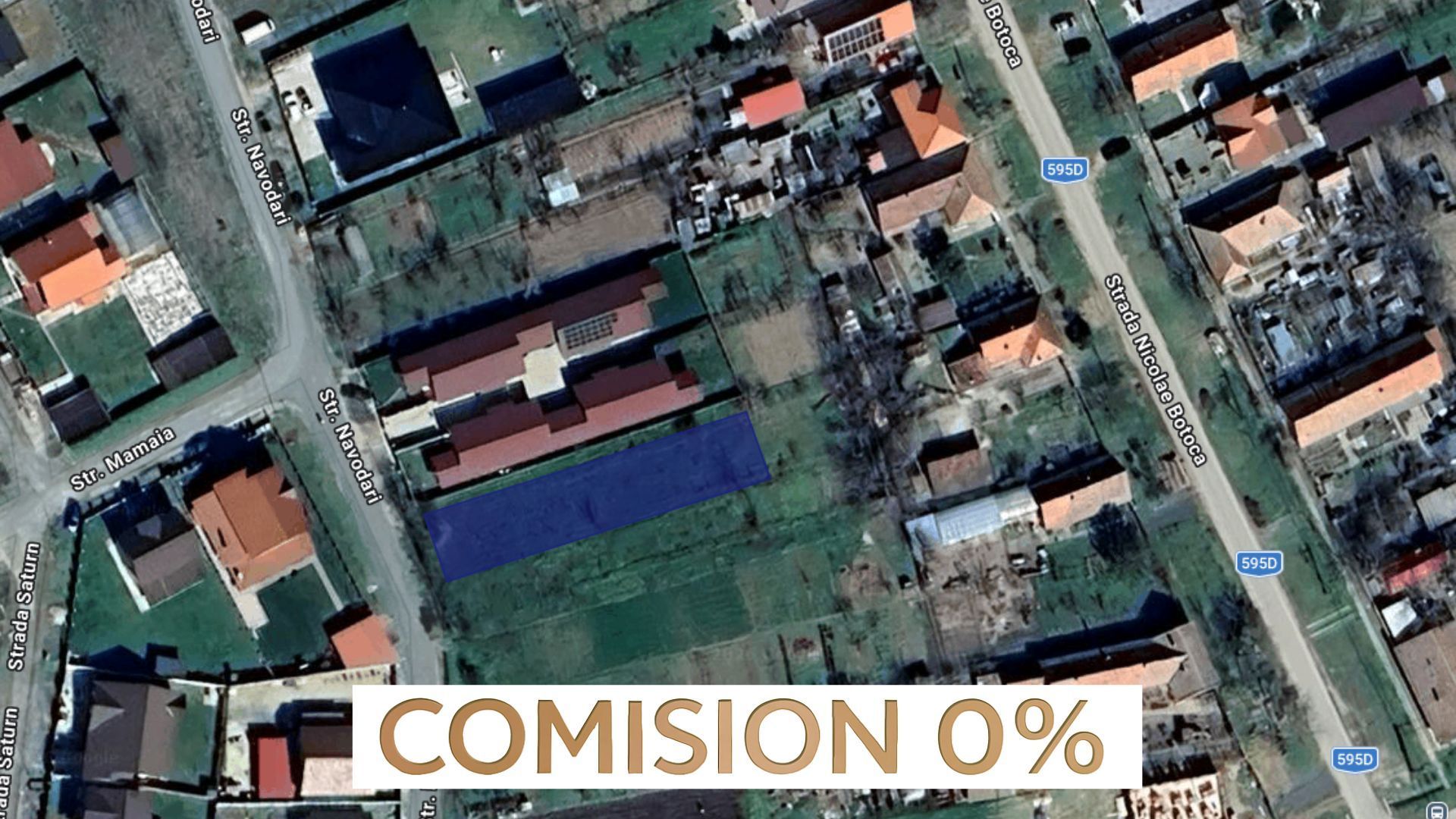 COMISION 0 | Teren intravilan | 550 mp | Urseni - Poză 1