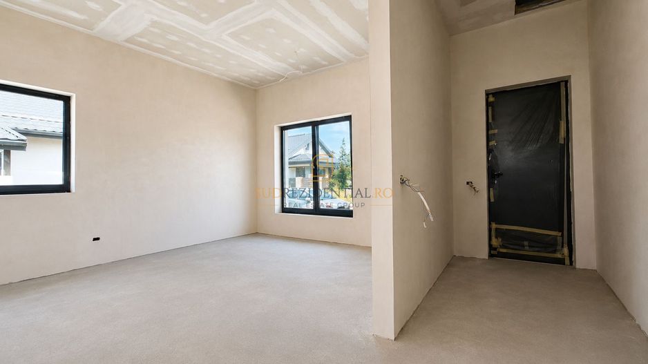 Casa individuala cu 4 camere de vanzare, curte 350 mp, Comuna Berceni - Poză 5