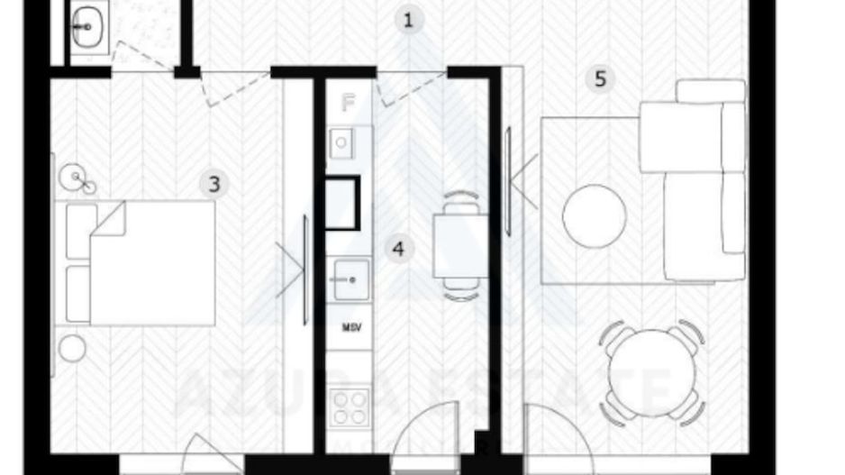 Apartament premium 2 camere vedere spre lac lift si parcare in Tiglari - Poză 10