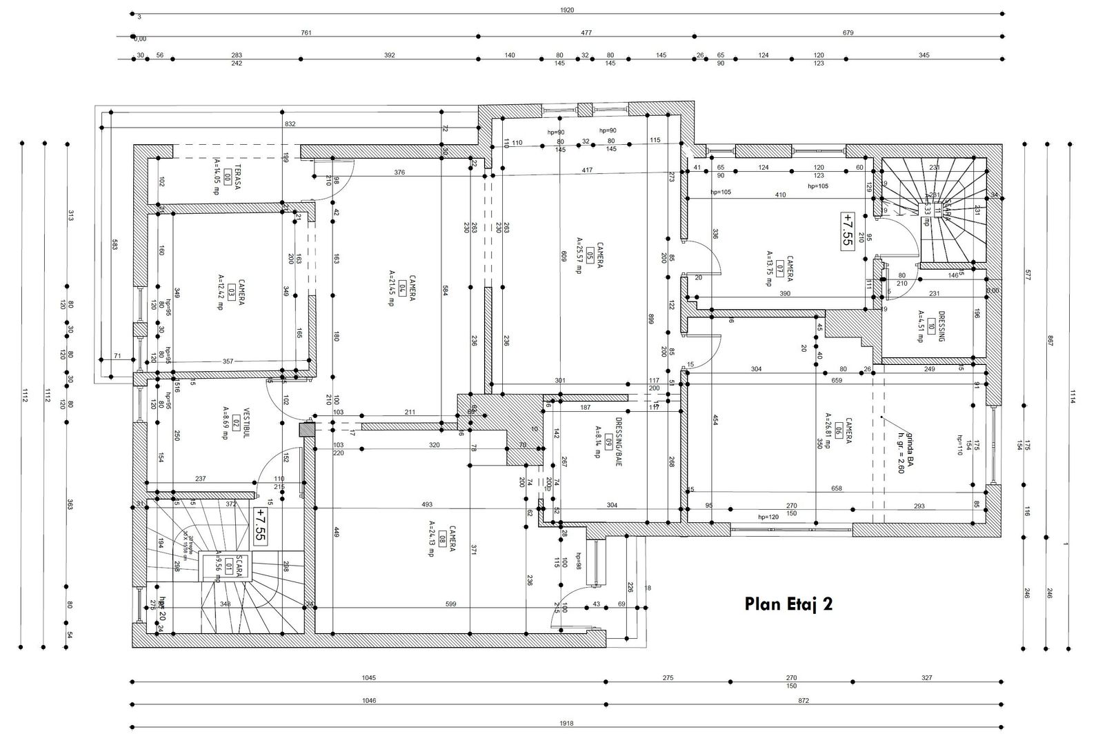 Vila Primaverii 985 mp desfasurati teren 390 mp 38 ml deschidere D+P+3 - Poză 10